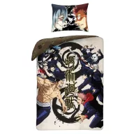   Jujutsu Kaisen Battle navlaka za posteljinu 140×200cm, 65x65 cm mikrofibra