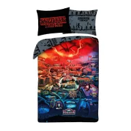   Stranger Things Hawkins posteljina 140×200 cm, 70x90 cm mikrofiber