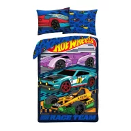   Hot Wheels Race Team posteljina 140×200cm, 70x90 cm mikrovlakna