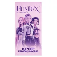   K-Pop Demon Hunters Hunter X ručnik za kupanje, plažni ručnik 70x140cm