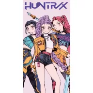   K-Pop Demon Hunters Rebel Girls ručnik za kupaonicu, plažni ručnik 70x140cm