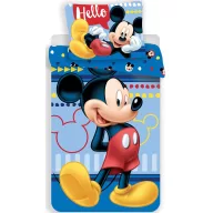 Disney Mickey Hello posteljina 140×200cm, 70×90 cm