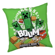 Minecraft Creeper Boom jastuk, ukrasni jastuk 40 x 40 cm