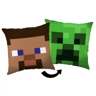 Minecraft Steve Creeper jastuk, ukrasni jastuk 40 x 40 cm