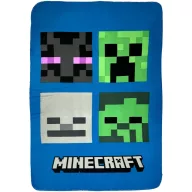 Minecraft Bad Mobs super mekana polarna deka 100x150cm