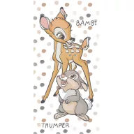   Disney Bambi Dotty kupaonski ručnik, plažni ručnik 70x140cm