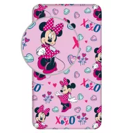 Disney Minnie XoXo gumena plahta 90x200 cm