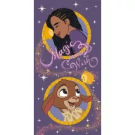   Disney Wish (Kívánság = Wish) Magic kupanje ručnik, plaža ručnik 70x140cm