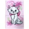 Disney Marie Aristo-Charm mačja ručnik, ručnik za lice, ručnik 30x50 cm