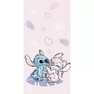   Disney Lilo i Stitch Pink kupaonski ručnik, plažni ručnik 70x140cm