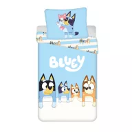 Bluey Family posteljina 140×200cm, 70x90 cm