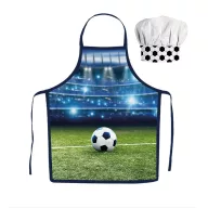 Nogometni motiv Stadium dječja pregača, 2-dijelni set
