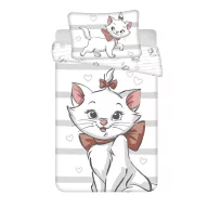   Disney Marie Bow dječja posteljina mačka za vrtić 100×135 cm, 40×60 cm