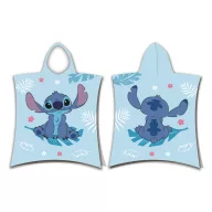 Disney Lilo i Stitch Blue pončo ručnik za plažu 50x115 cm