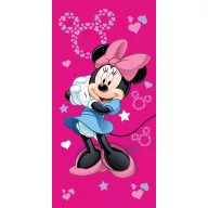   Disney Minnie Pink Star kupaonski ručnik, plažni ručnik 70x140cm