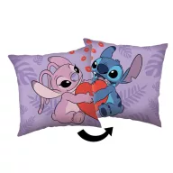 Disney Lilo i Stitch Kiss jastuk, ukrasni jastuk 40x40 cm