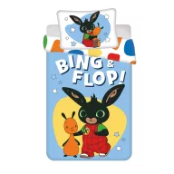 Bing Flop dječja posteljina za vrtić 100×135cm, 40×60 cm