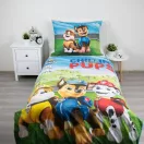 Psići u ophodnji Chilling posteljina od mikrofibre 140×200 cm, jastučnica 70×90 cm