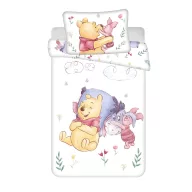   Disney Winnie Pooh Pooh Hugs dječja posteljina za vrtić 100×135 cm, 40×60 cm