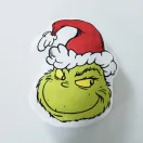 Grinch Smile oblikovani jastuk, ukrasni jastuk 36x29 cm