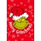 Grinch Merry Grinchmas mikroflanel deka 100x150cm