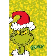Grinch Holiday Grump polarni pokrivač 100x150 cm