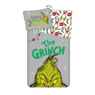 Grinch Cuddly posteljina 140x200 cm, 70x90 cm