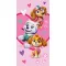 Psići u ophodnji Puppy Love ručnik za kupaonicu i plažu 70x140cm (Fast Dry)