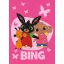 Bing Butterflies polar deka 100x150cm