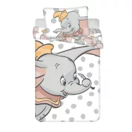   Disney Dumbo Dots dijete, vrtić posteljina 100×135 cm, 40×60 cm