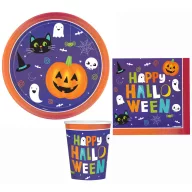   Noć vještica Friends party set 36 komada s tanjurom od 23 cm