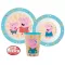 Pepina Praščić Kindness set posuđa, mikro plastični set, s čašom 260 ml