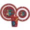 Harry Potter School Shields set posuđa, micro plastični set, s čašom 260 ml