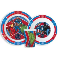  Osvetnici Army set posuđa, mikro plastični set, s čašom 260 ml