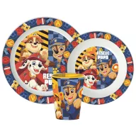   Psići u ophodnji Rescue Pups posuđe, mikro plastični set, čaša 260 ml