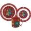 Harry Potter School Shields set posuđa, mikro plastični set s šalicama 350 ml