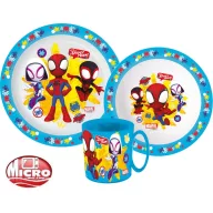   Spider-Man Spidey posuđe, mikro plastični set s šalicom 350 ml