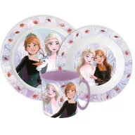   Disney Snježno kraljevstvo Autumn Leaves set posuđa, micro plastični set s šalicom 390 ml