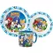 Sonic the Hedgehog Adventure posuđe, mikro plastični set s šalicom 265 ml