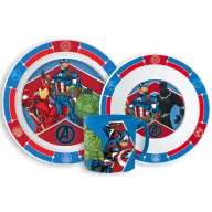   Osvetnici Army set posuđa, mikro plastični set sa šalicom 265 ml