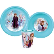   Disney Snježno kraljevstvo Blue Forest pribor za jelo, plastični set