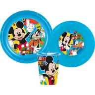 Disney Mickey Cool Summer set posuđa, plastični set