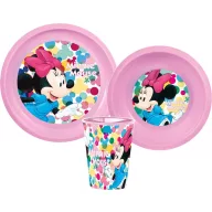 Disney Minnie Feel Good servis za jelo, plastični set