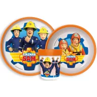   atrogasac Sam Rescue Mission protivklizni set posuđa, mikro plastični set