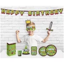 Gamer Game On Igraća maska, maskara za lice, set od 6 komada