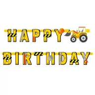 Gradilište Building Blocks Happy Birthday natpis 220 cm