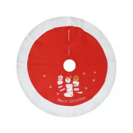 Božić Red Crvena drvena suknja, podložak 80 cm