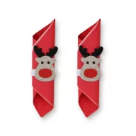 Božić Deer Set salveta s motivom soba