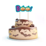 Noć vještica Boo ukras za tortu 18 cm