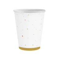   Šareno Gold Celebrate Zlatna papirnata šalica 6 komada 250 ml